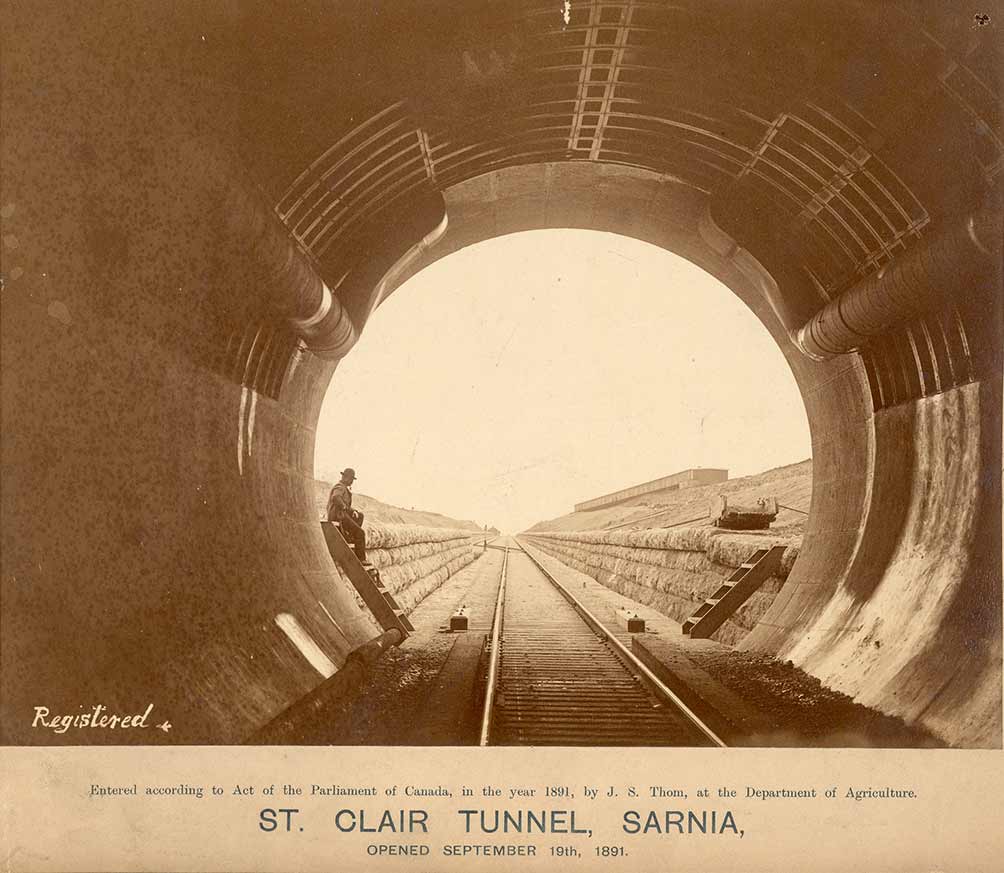 St. Clair tunnel Sarnia.