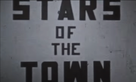 Movie "Stars of the Town" title screen