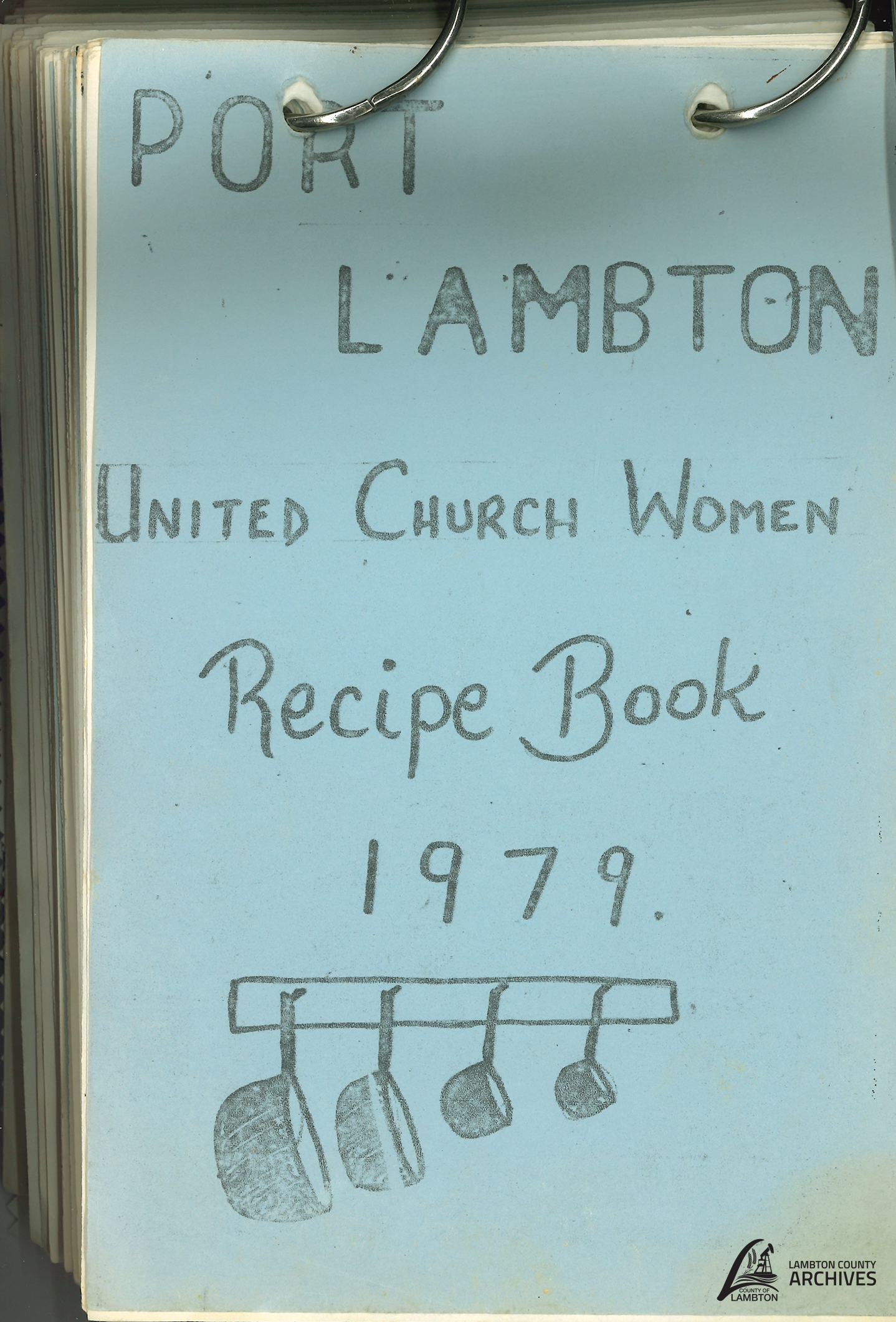 Cover of the Port Lambton United Church Cookbook