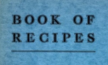 Book of Recipes book cover.