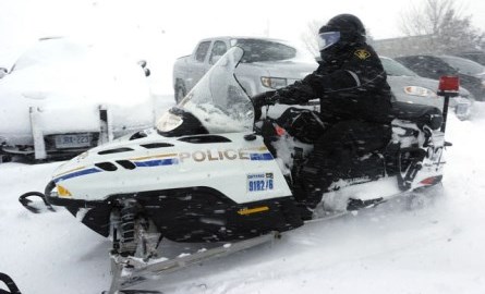 Lambton OPP snowmobile