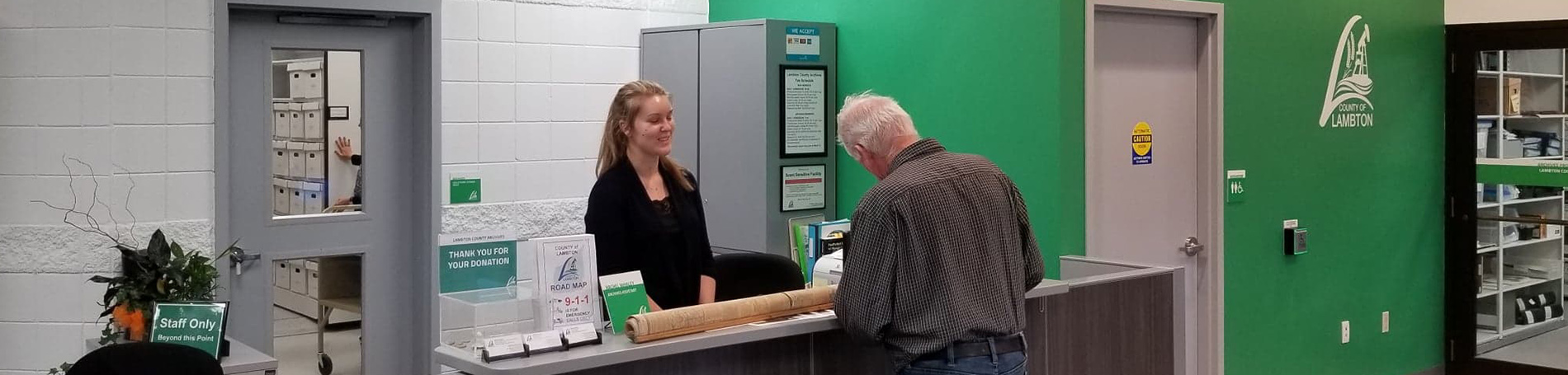 Lambton County Archives Service Desk