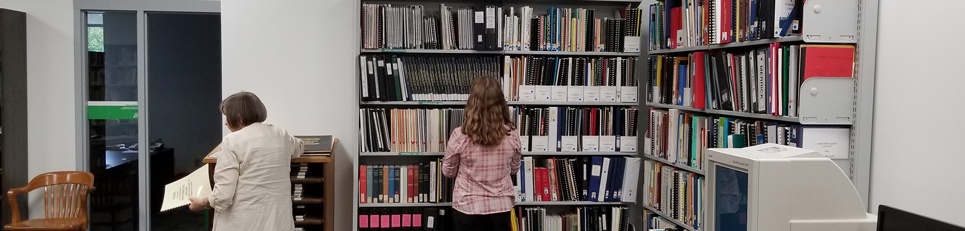 View of Lambton County Archives Reading Room