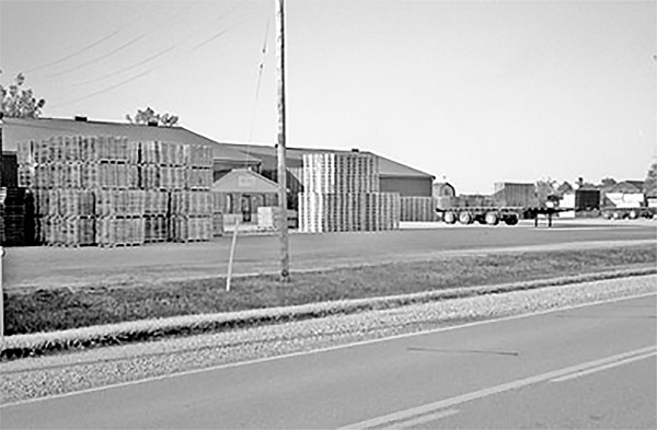 Bluewater Pallets company, Warwick Village.