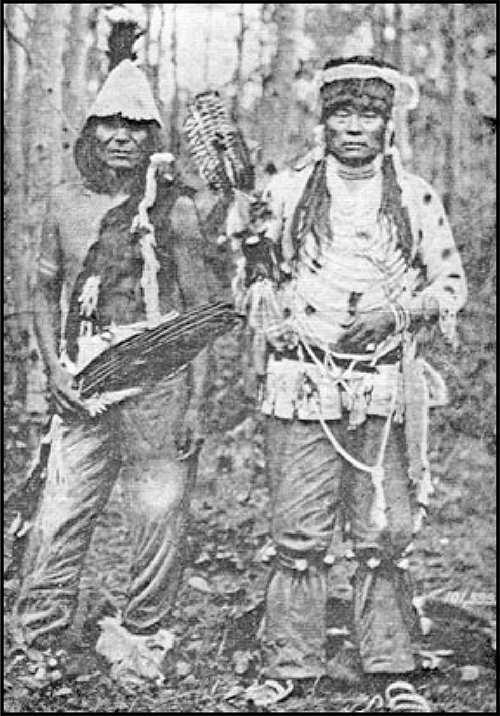 Two Chippewa people.