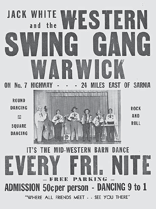  Barn Dance in Warwick Poster. 