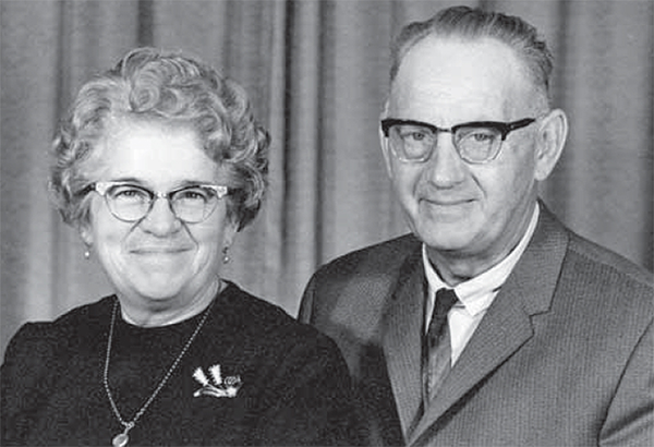 Antonia Van den Ouweland and husband Johannes Geerts. 