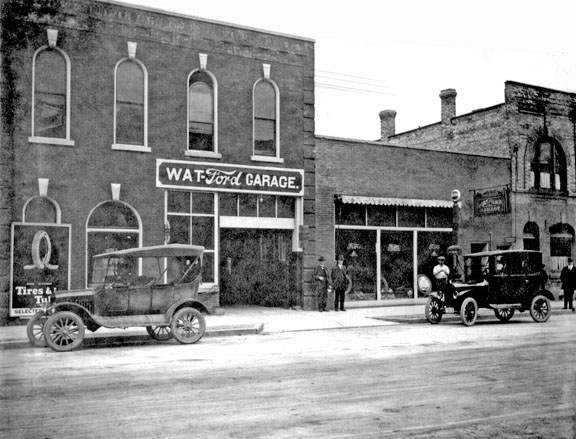 Ray Morningstar’s Ford Garage, Watford.