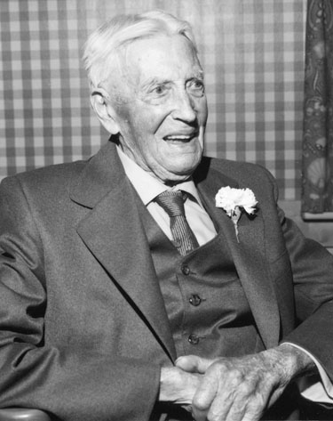Edwin Runnalls, age 99.