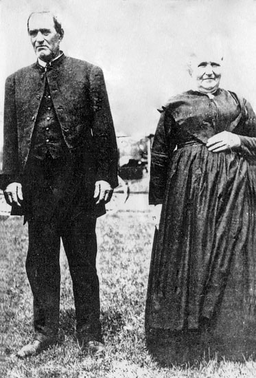 George Sitter and his wife Caroline Schroeder