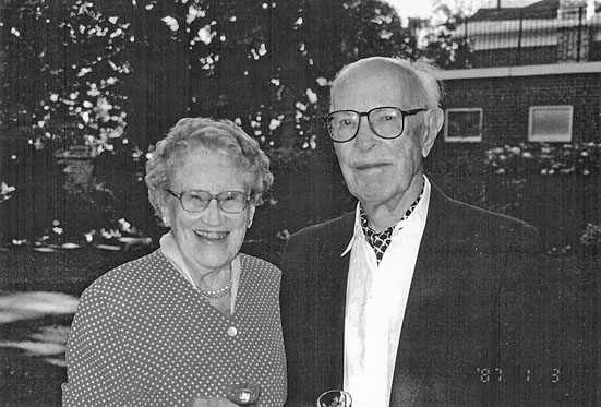 Reginae Stapleford and her husband George Tait.