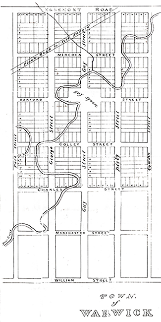  Village land survey drawing.