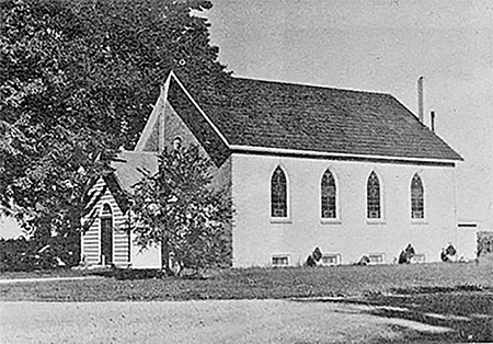 Renovated Zion Methodist Church. 