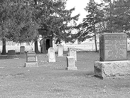 Mennonite Cemetery. 