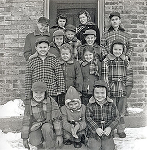School children at SS#19 (Brandon school).