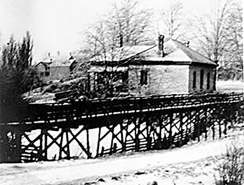 Foot Bridge, Church St.