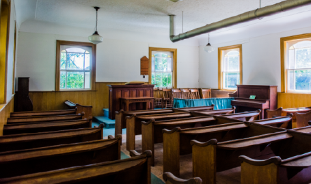 Interior of Cameron Church.