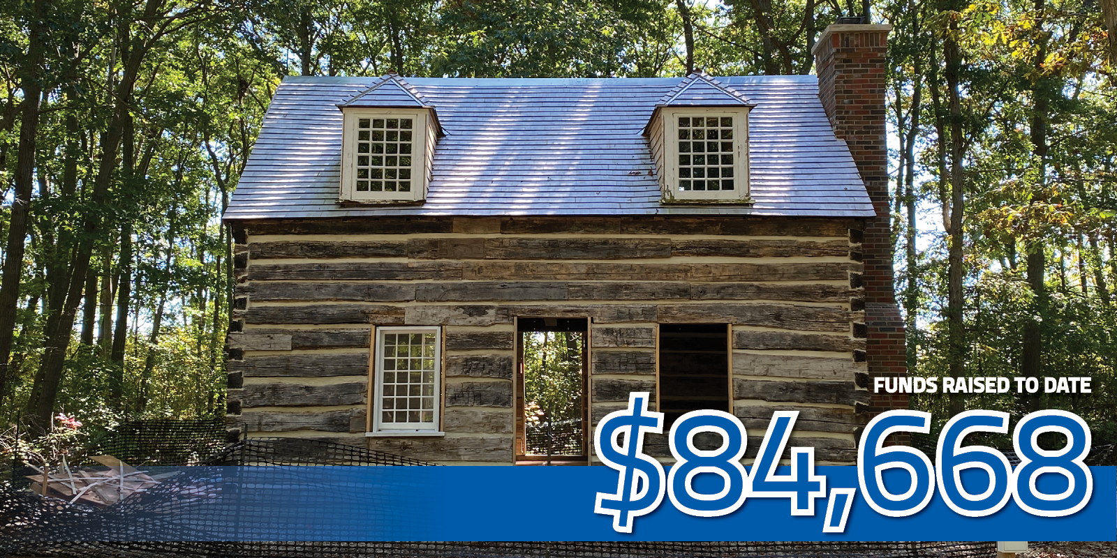 Canatara Cabin Fundraising Total Funds Raised to date 84668.