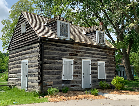 Front of Canatara Cabin.