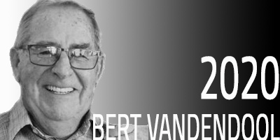 2020 inductee Bert Vandendool