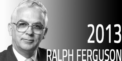 2013 inductee Ralph Ferguson