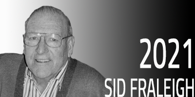 2021 Inductee Sid Fraleigh