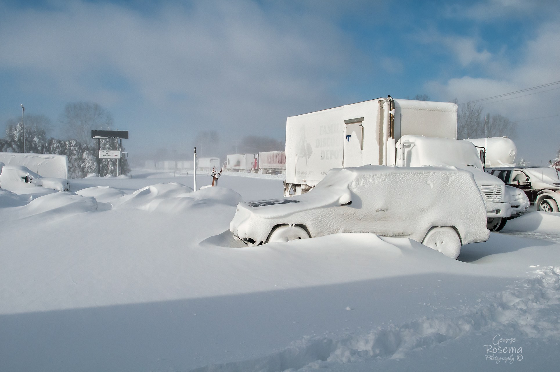 Landscape photo of snow.