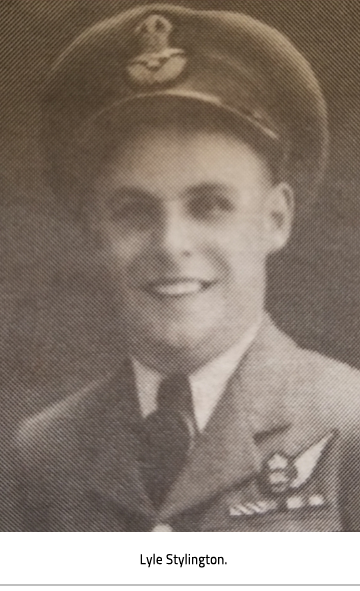 Portrait of Lyle Stylington in uniform, Link.
