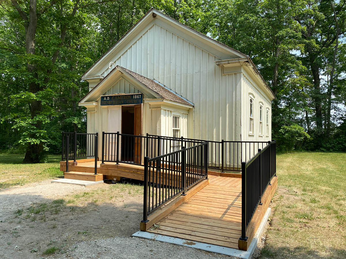 Exterior of Cameron Church 