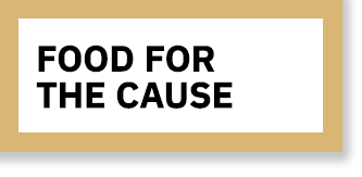 Food for the Cause Button
