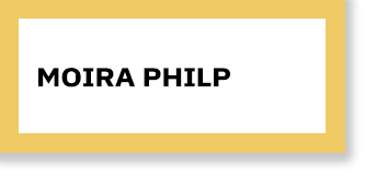 "Moira Philp" button