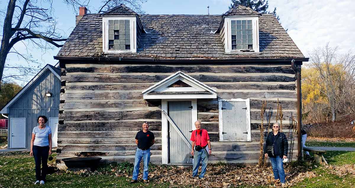 Log cabin