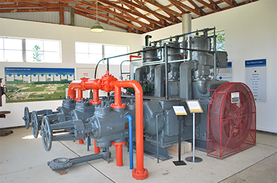 Natural gas compressor, link.