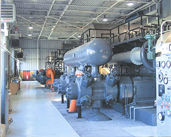 Natural gas compressor, link.