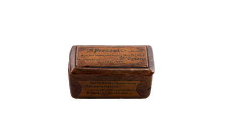 Lambton Heritage Museum Prisoner Box attributed to George Barclay Jr.