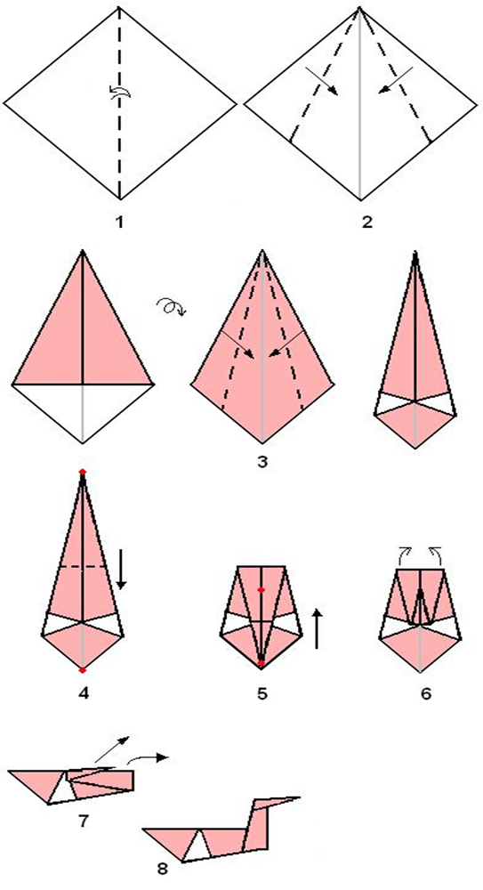 Origami Swans - Lambton County Museums
