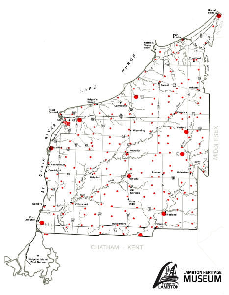 Map of Chatham-Kent