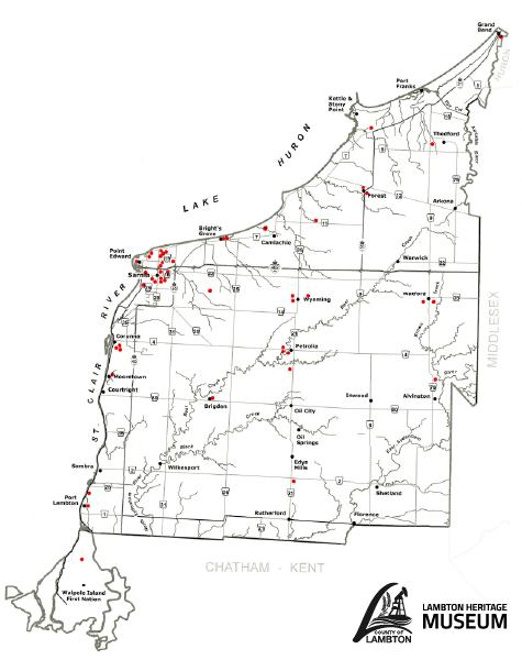Map of Chatham-Kent