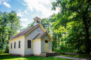 Exterior of the Rokeby School.