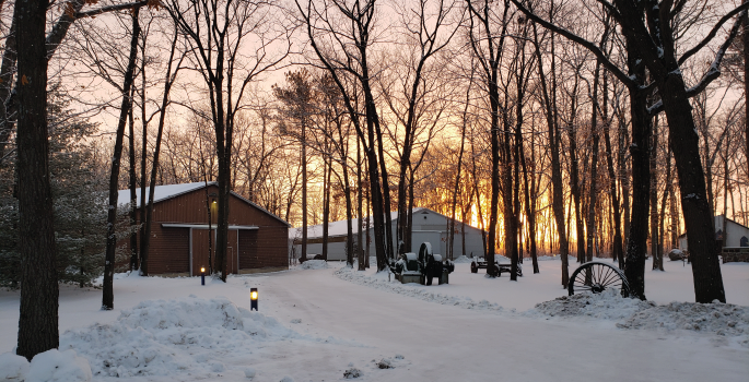 Barn outside LHM