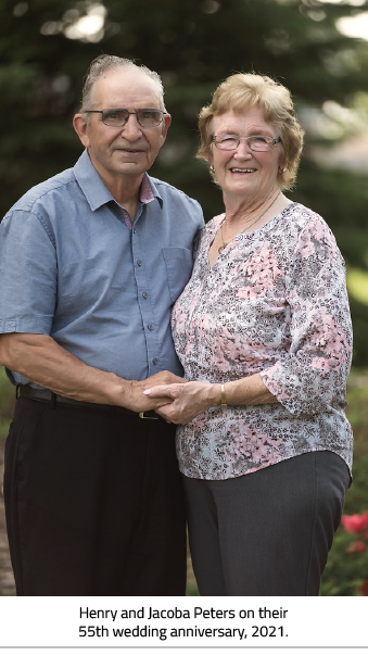 Henry and Jacoba Peters