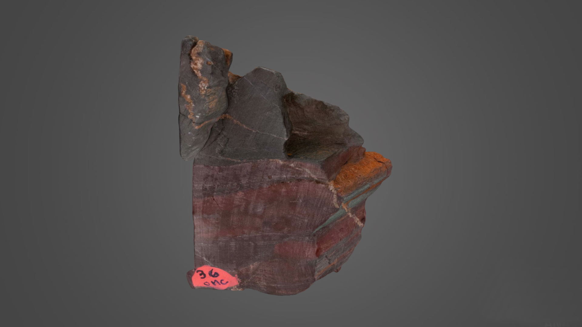 3D Scan of a Banded Iron Formation Sample