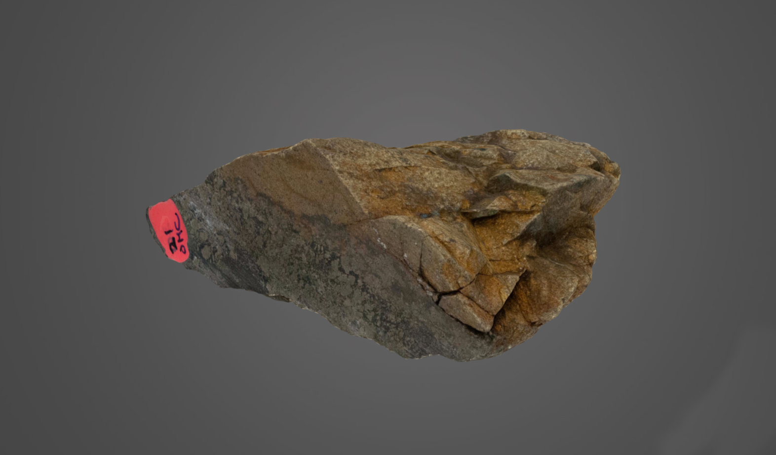 3D Scan of Chalcopyrite Sample