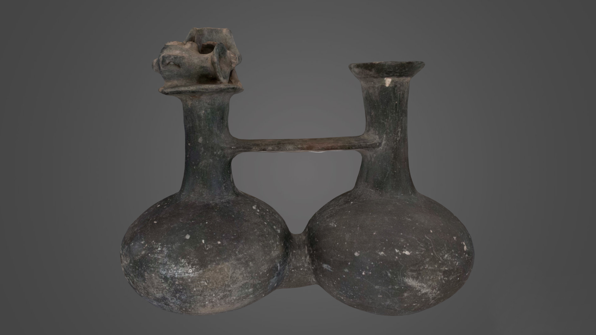 3D Scan of a Double Chambered Whistling Vessel