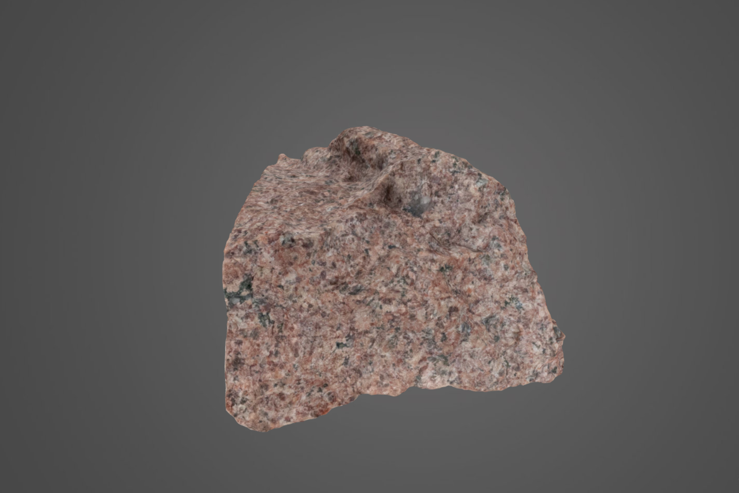 3D Scan of an Granite Sample