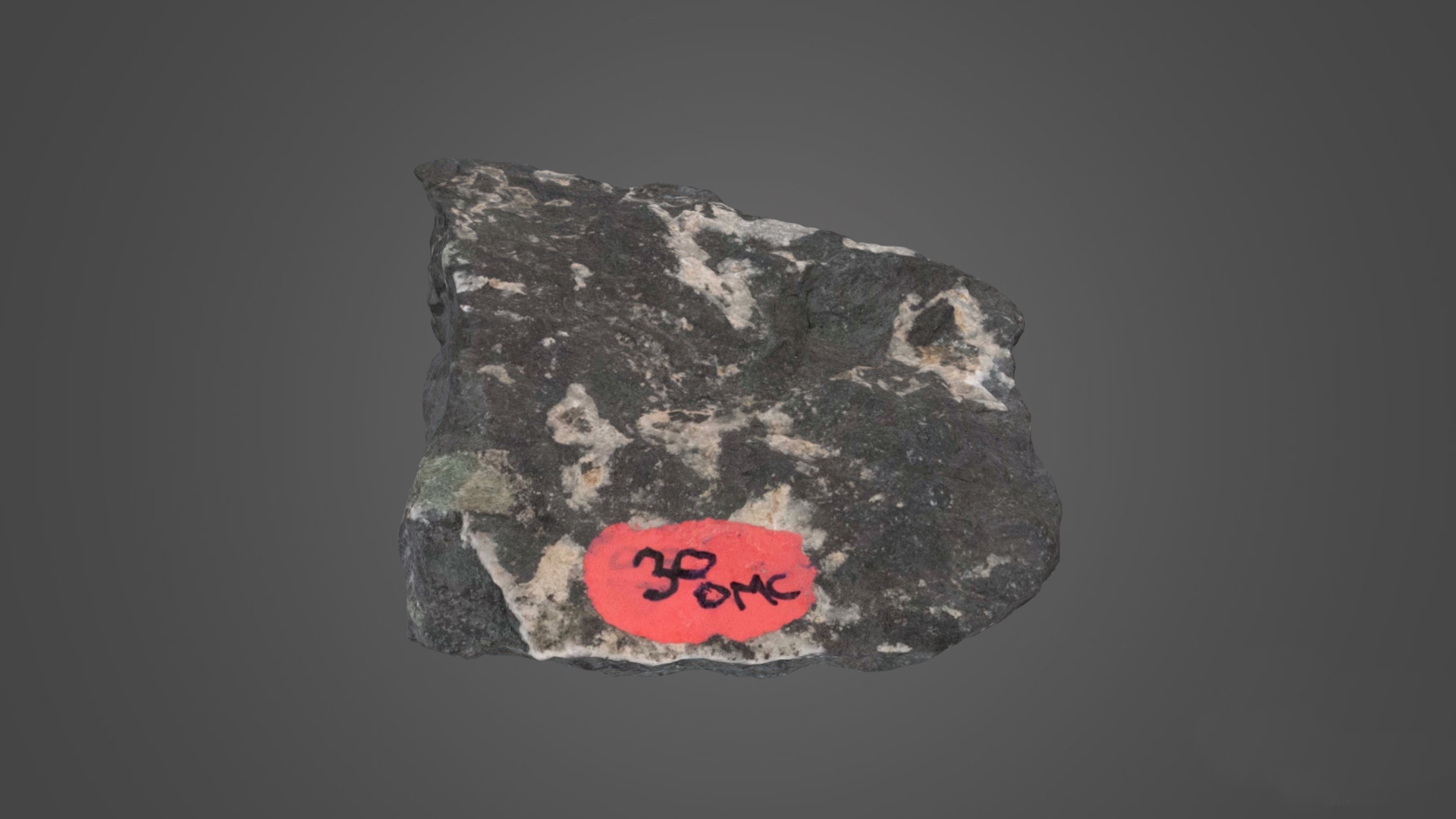 3D Scan of a Magnetite Samaple