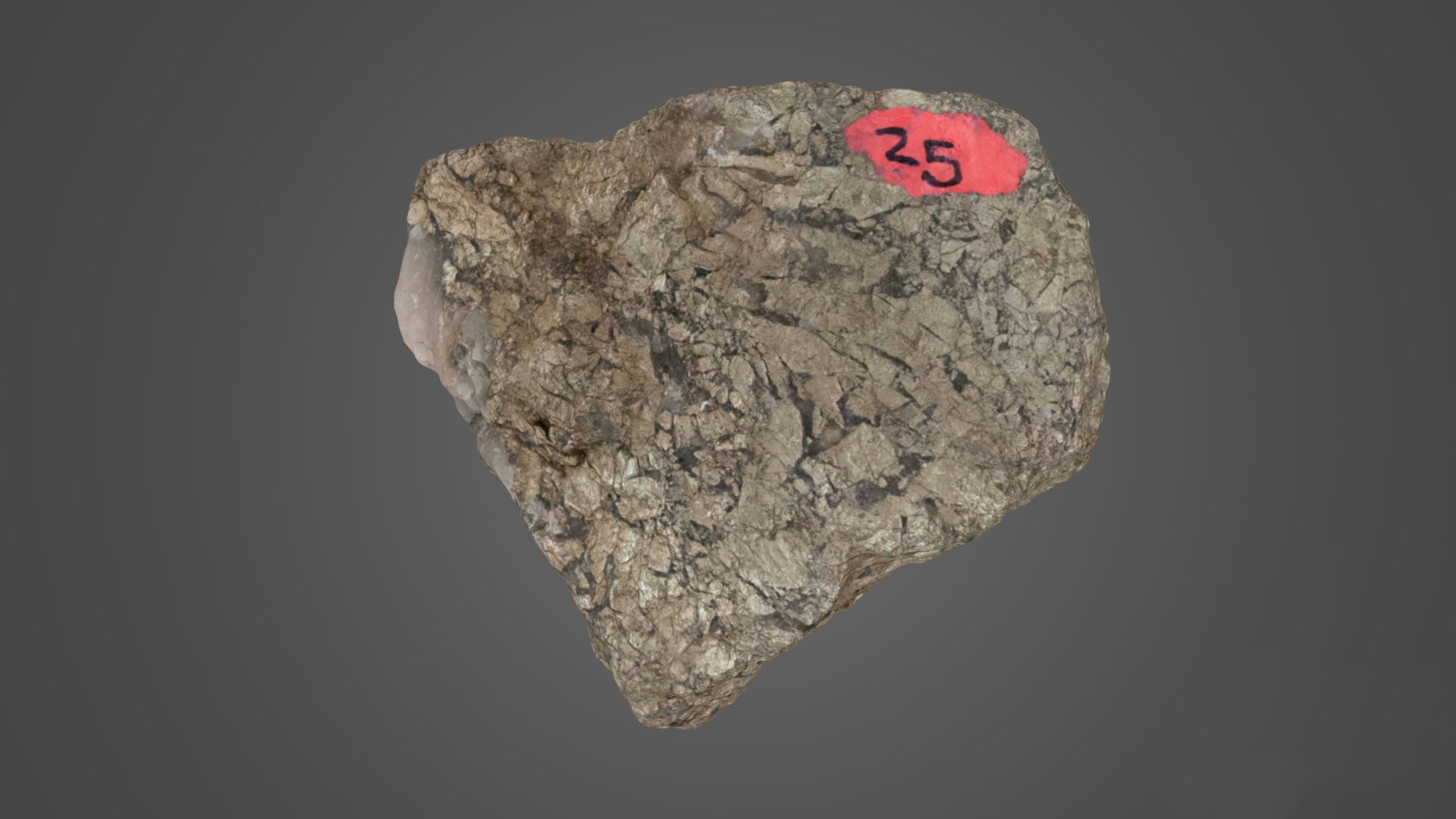 3D Scan of Pyrite (Fool's Gold) Sample