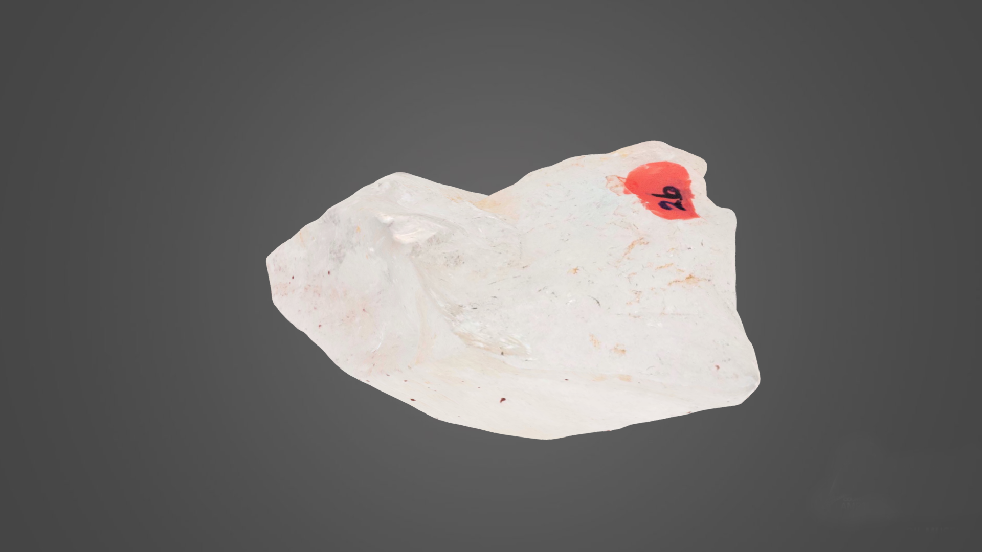 3D Scan of a Quartz Sample