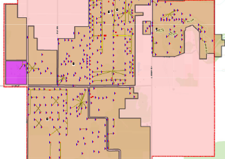 World Heritage Nominated Site Map