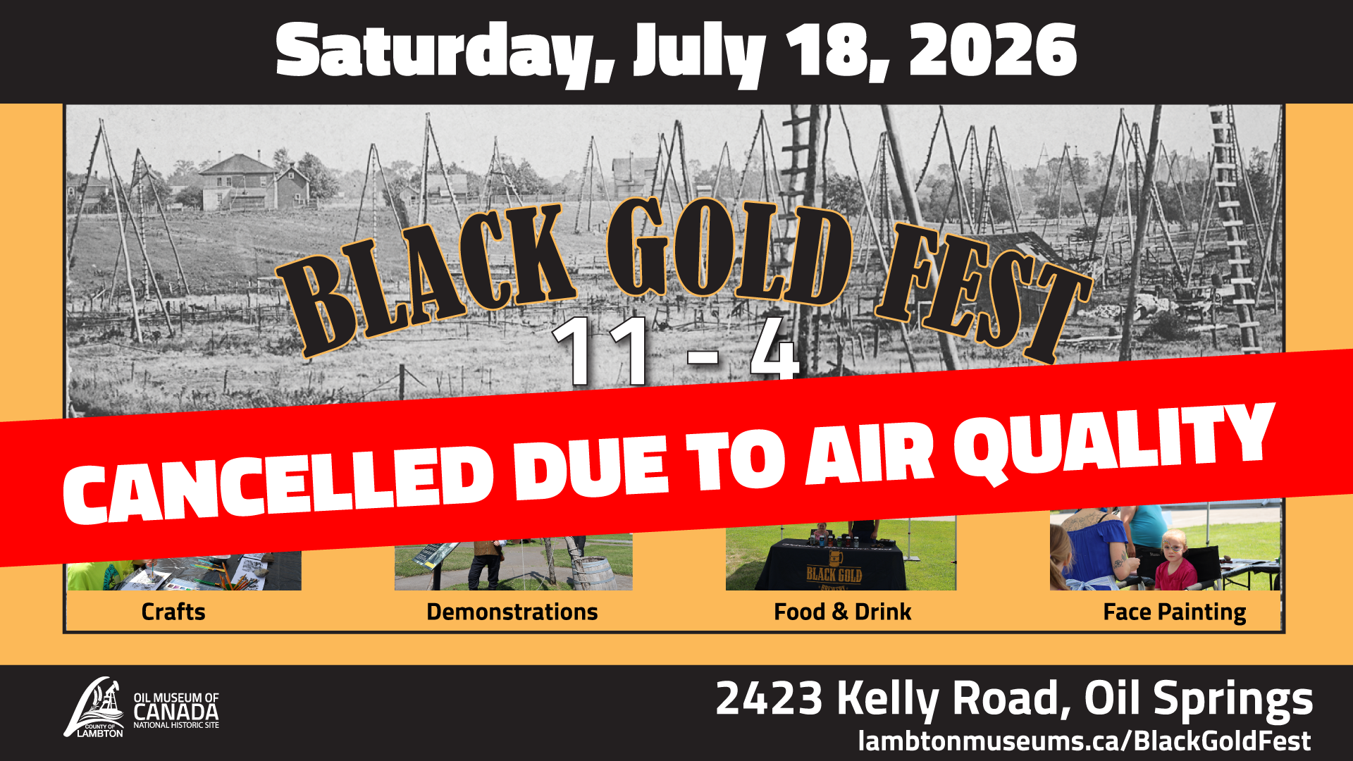 Black Gold Fest 2026 graphic